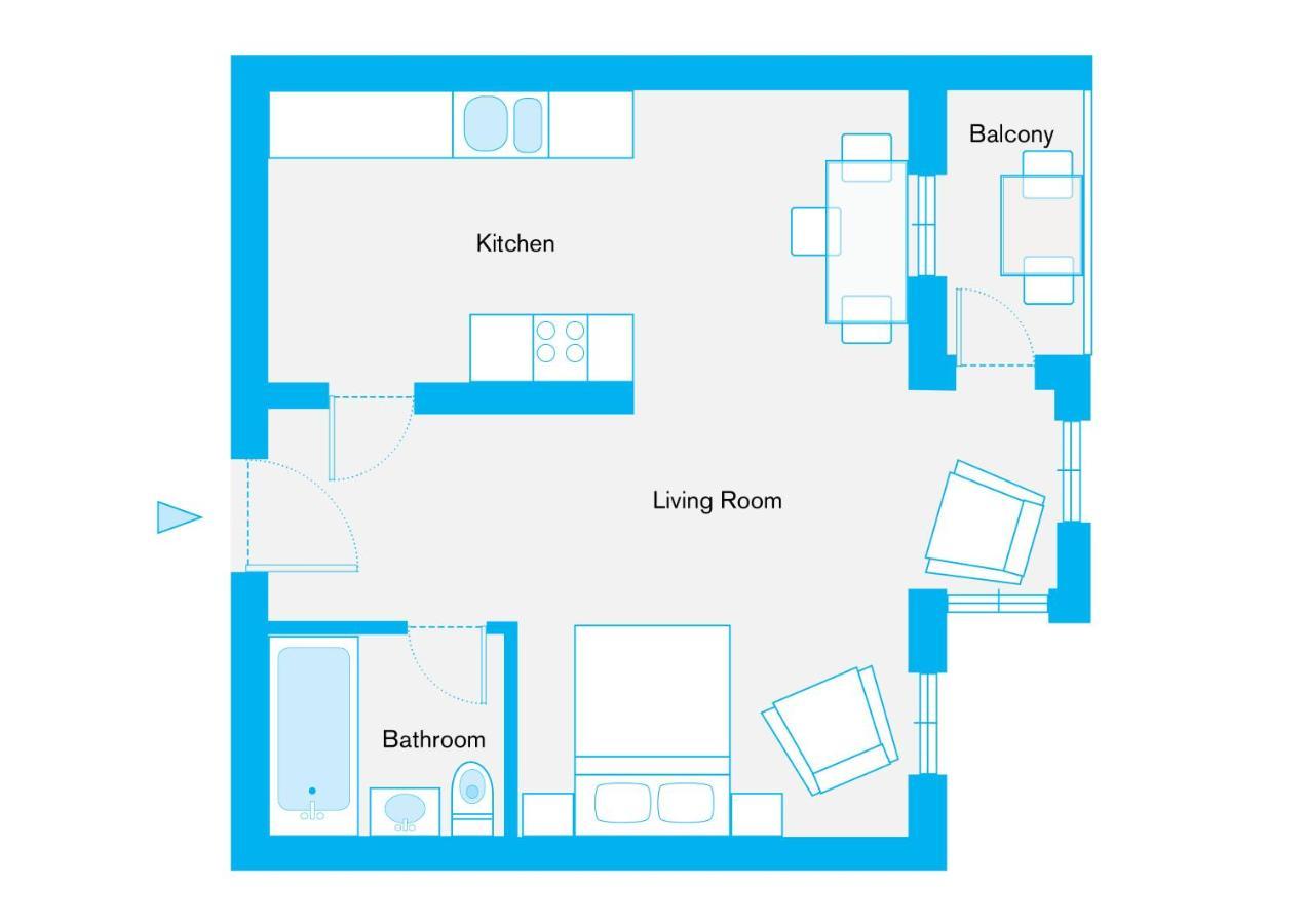 Schoenes Studio In Downtown Mitte Mit Balkon Berlin Kültér fotó